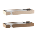 Piese de balustradă de siguranță din lemn Harvia Concept R Mini Combi, tei sau nuc - 0