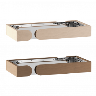 Piese de balustradă de siguranță din lemn Harvia Concept R Mini, tei sau nuc