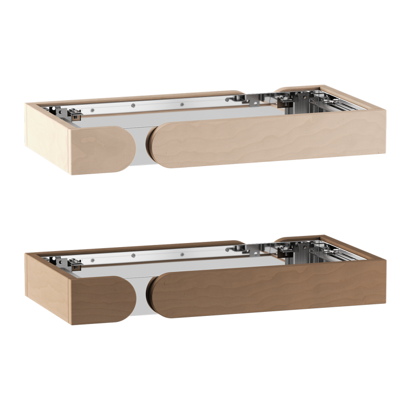 Piese de balustradă de siguranță din lemn Harvia Concept R Mini, tei sau nuc