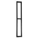 Mâner de ușă de saună Harvia din lemn, negru, 900 mm - 0