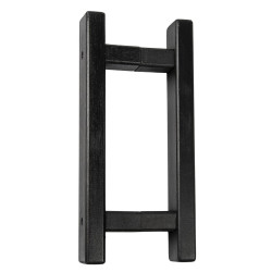 Mâner de ușă de saună Harvia din lemn, negru, 300 mm 
