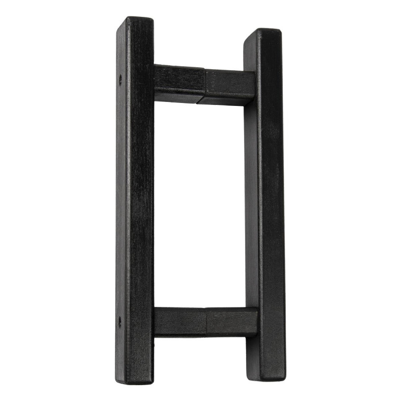 Mâner de ușă de saună Harvia din lemn, negru, 300 mm