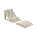 Șezlong ergonomic Harvia pentru saună, aspen - 0