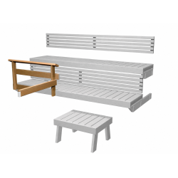 Balustradă de siguranță pentru saună Harvia Formula 