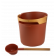 HARVIA Set găleată și oală saună Helmi, Terracotta