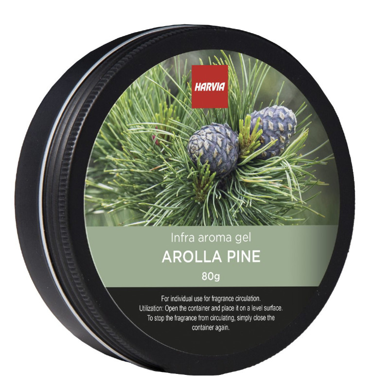Gel parfumat HARVIA pentru saună cu infraroșu - Arolla Pine 80 g