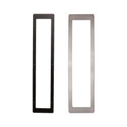 Capac frontal Harvia pentru radiator IR, negru sau oțel inoxidabil 
