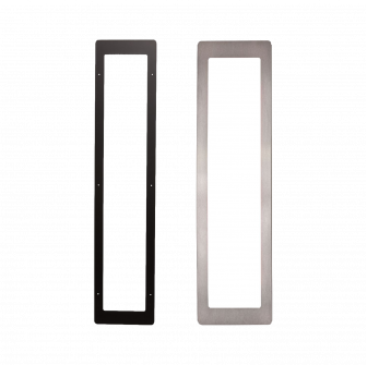 Capac frontal Harvia pentru radiator IR, negru sau oțel inoxidabil