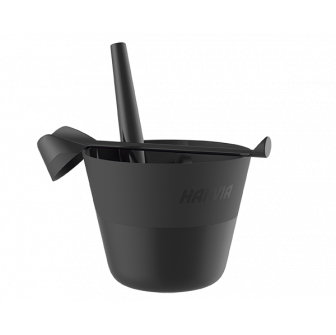 HARVIA Click - set găleată și polonic, plastic mat