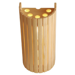 Abajur pentru lampă de saună verticală Harvia SAS20913, pin 