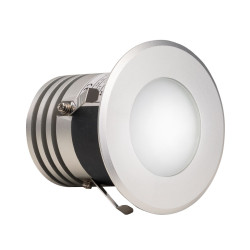 Lampă de saună LED Harvia RGBW, 5 W, diametru 90 mm 