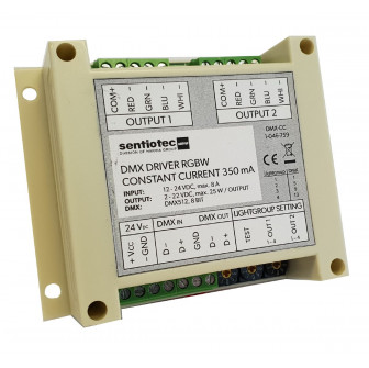 Driver LED Harvia DMX RGBW, 2 × 4 canale