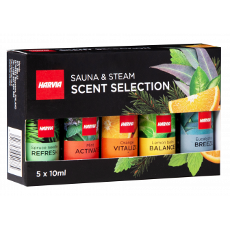 Set parfum saună HARVIA, 5 x 10 ml