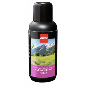 Concentrat de parfum pentru saună HARVIA, parfum de ierburi alpine, 100 ml