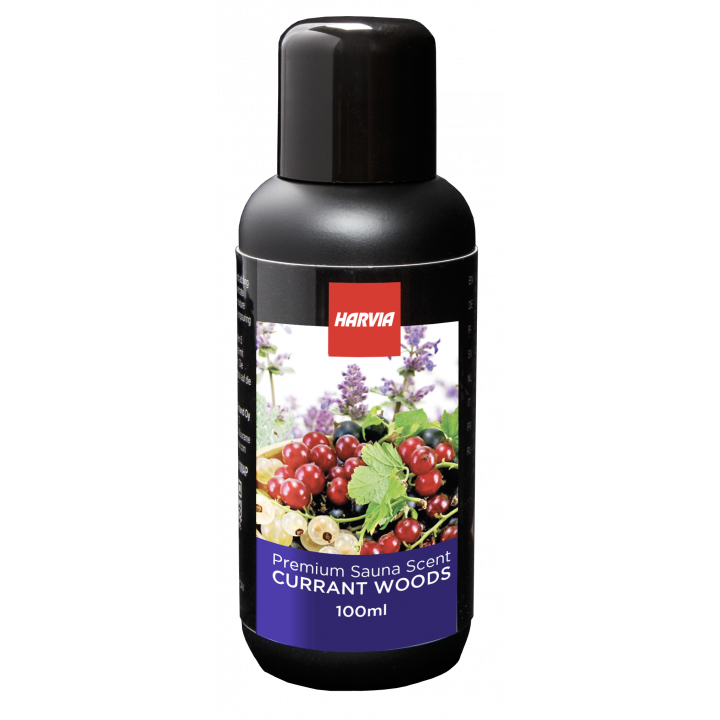 Concentrat de parfum pentru saună HARVIA, eucalipt, coacăze, lavandă și lemn de cedru 100 ml