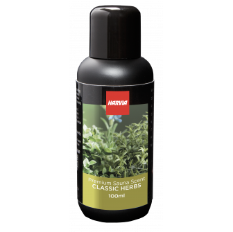 Concentrat de parfum pentru saună HARVIA, parfum clasic de ierburi, 100 ml