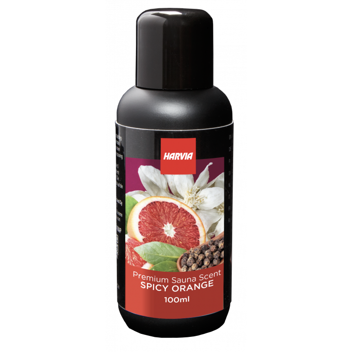 Concentrat de parfum pentru saună HARVIA, iasomie, portocală roșie și piper, 100 ml