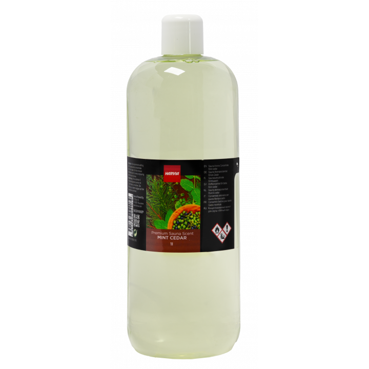 Concentrat de parfum de saună HARVIA, cedru, litsea cubeba și mentă 1 l