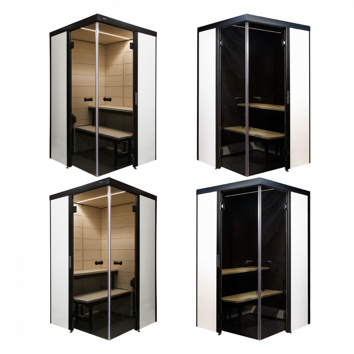Cabină de baie HARVIA SmartFold