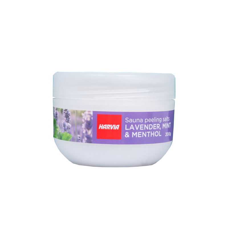 Sarea peeling pentru saună HARVIA mentă de lavandă 200g