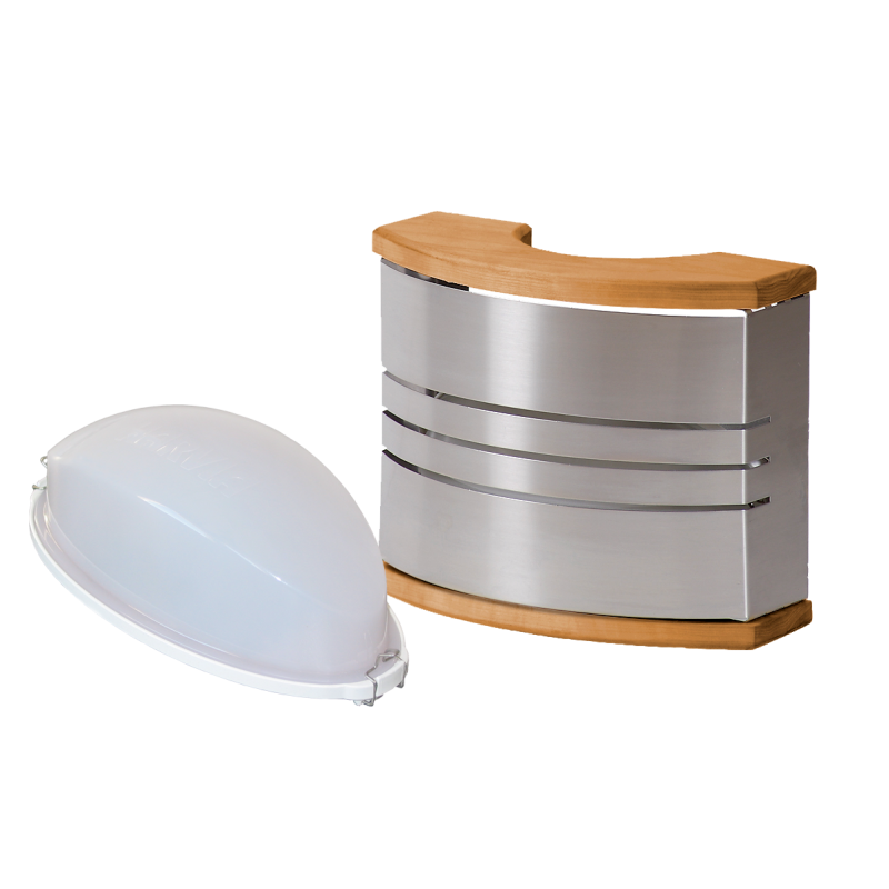 Lumină pentru saună HARVIA - Oțel