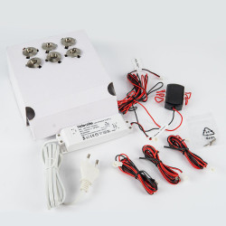 Iluminat pentru saună HIDEALITE, 6 buc. 