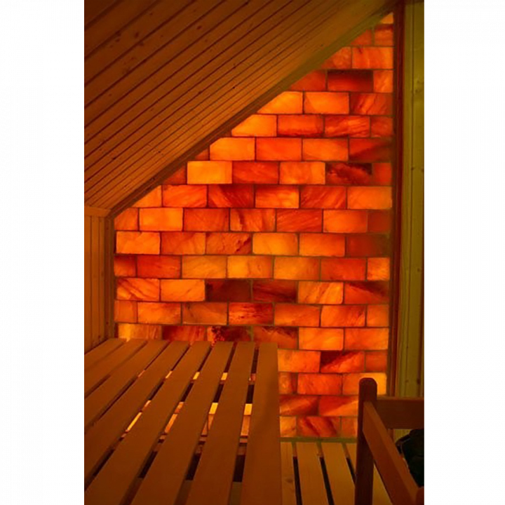 Cărămidă de sare de Himalaya cu suprafață netedă 300 × 200 × 38 mm