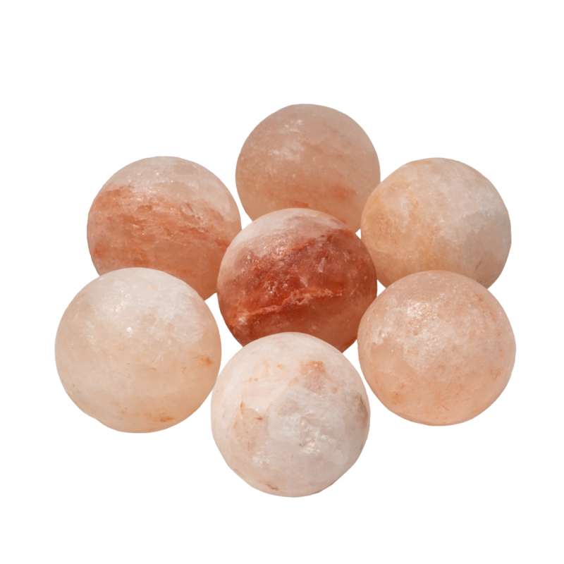 Un set de bile de sare de Himalaya