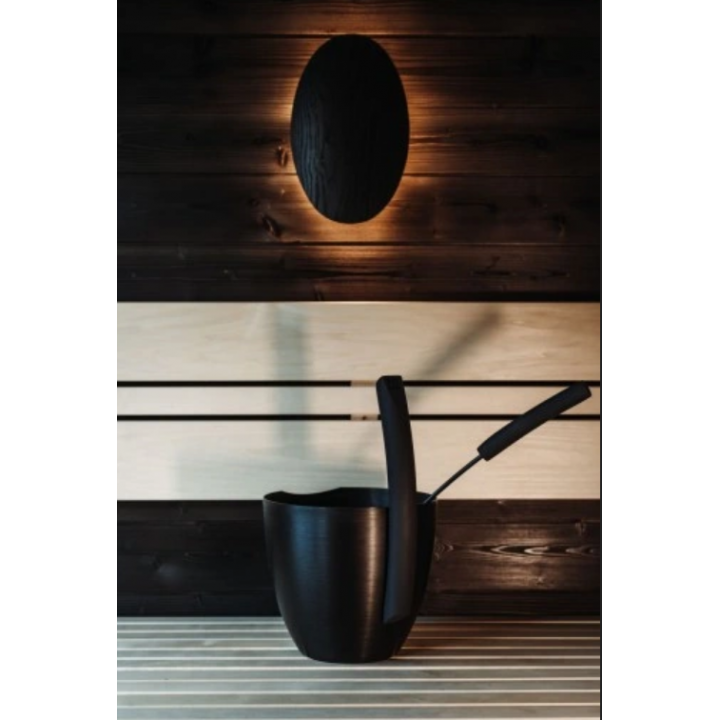 Lampa de sauna HUUM OVO, culoare lemn natural