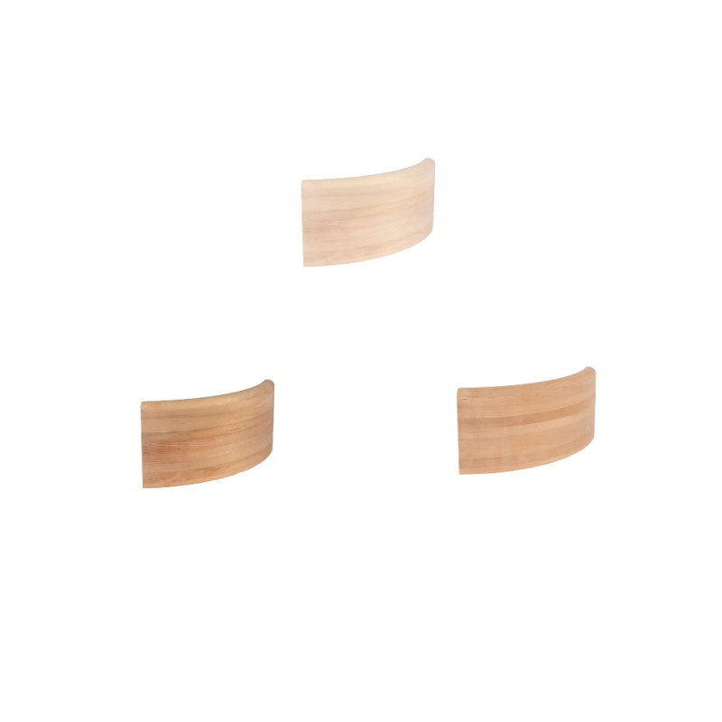 Arc exterior pentru bănci de saună modulare, 400 mm