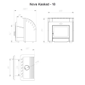 Încălzitor de saună pe lemne - NOVA KASKAD 18 - 5
