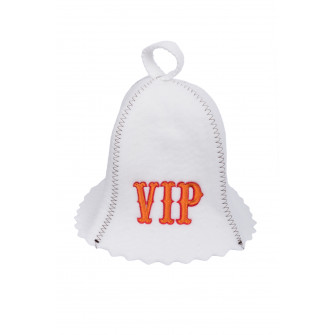 Palarie sauna - VIP, alba