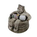 Recipient ceramic pentru arome - spiritul saunei cu aromă - 0