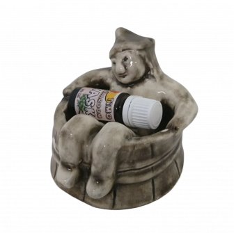 Recipient ceramic pentru arome - spiritul saunei cu aromă