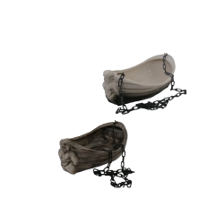 Recipient ceramic pentru parfumuri - barcă cu Poseidon 