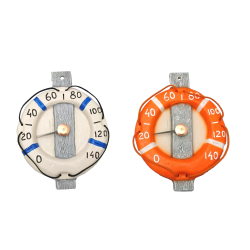 Termometru ceramic pentru saună - un colac de salvare 