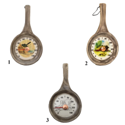 Termometru sauna ceramica - tigaie 