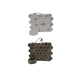 Termometru saună ceramică - fagure 