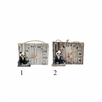 Termometru de saună ceramic - panda