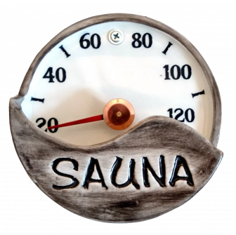 Termometru sauna ceramica - SAUNA