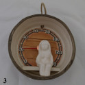 Termometru saună ceramică - butoi - 3