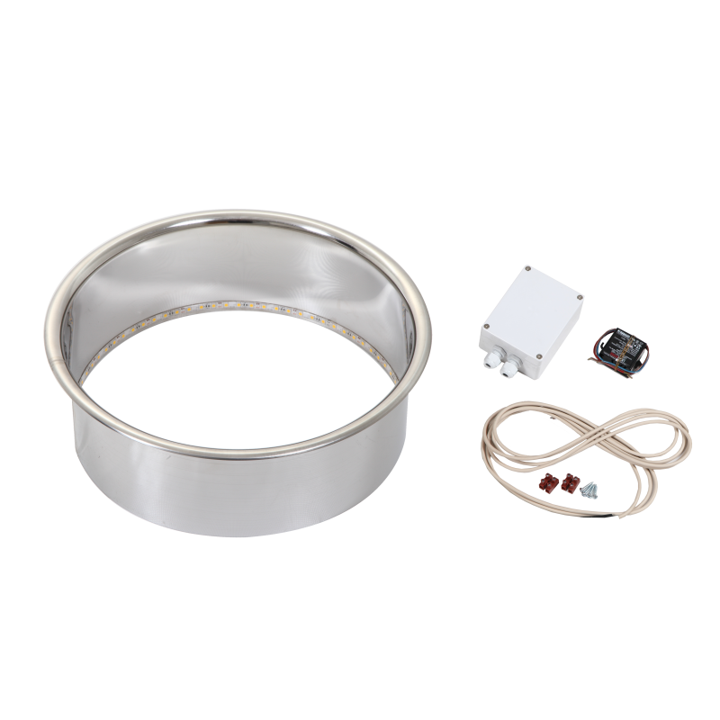 Flanșă de încastrare HARVIA Cilindro HPC2L, iluminată