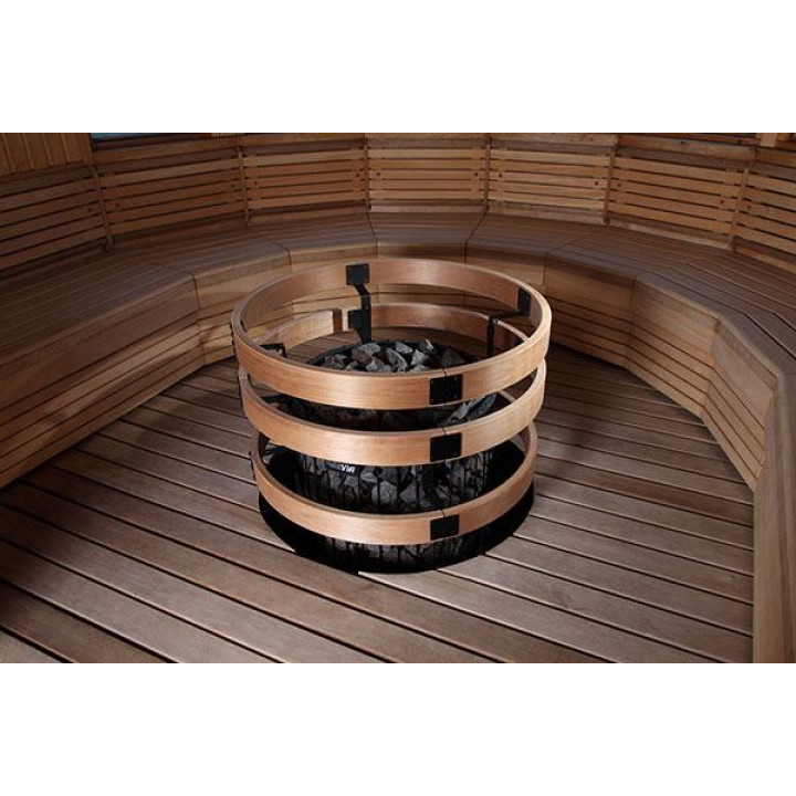 Balustradă de siguranță SASPO241L - pentru încălzitoare HARVIA Legend, cu iluminare