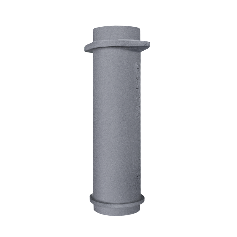 Coș de fum din fontă inferioară pentru sobe GEFEST 180 / 500mm
