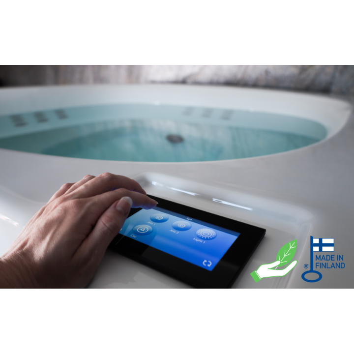 Piscină spa cu hidromasaj Novitek Lumispa L