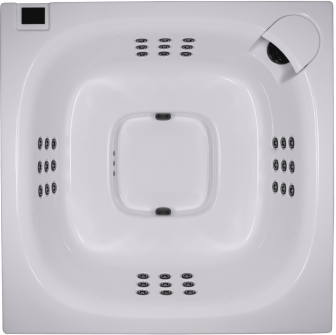 Piscină spa cu hidromasaj Novitek Lumispa M