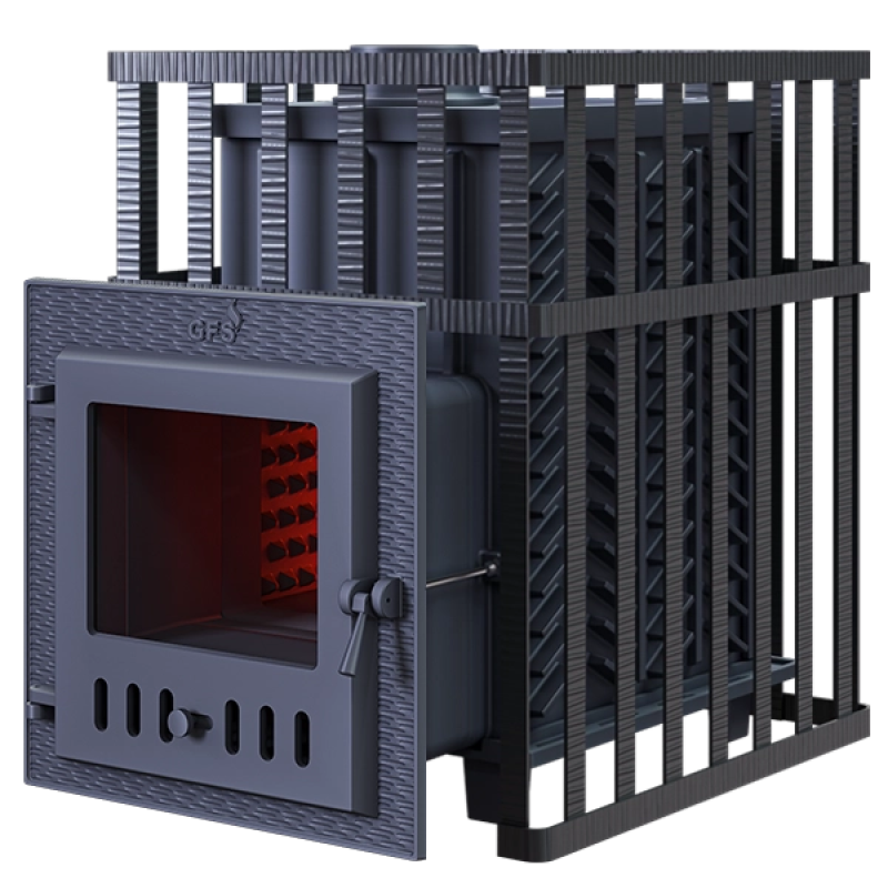 Sobă de saună pe lemne GEFEST - GFS ZK 25 (M) în grilă