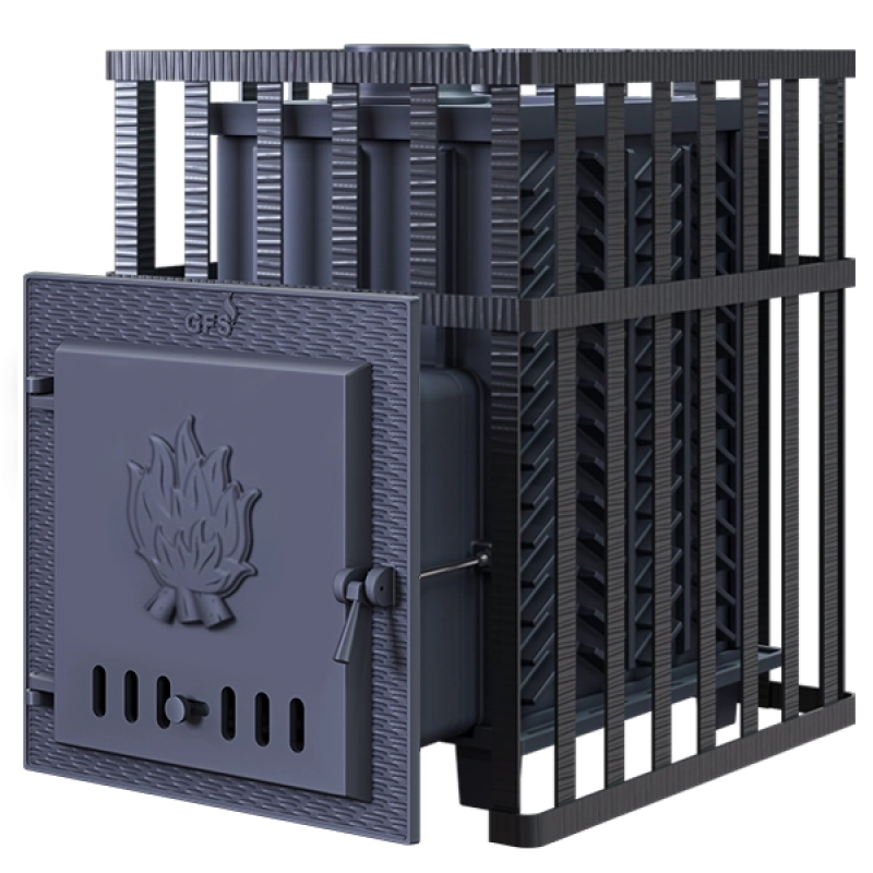 Sobă de saună pe lemne GEFEST - GFS ZK 25 în grilă