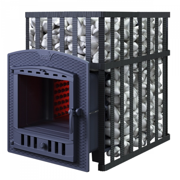 Soba sauna pe lemne GEFEST - GFS ZK 30 (P2) in grila