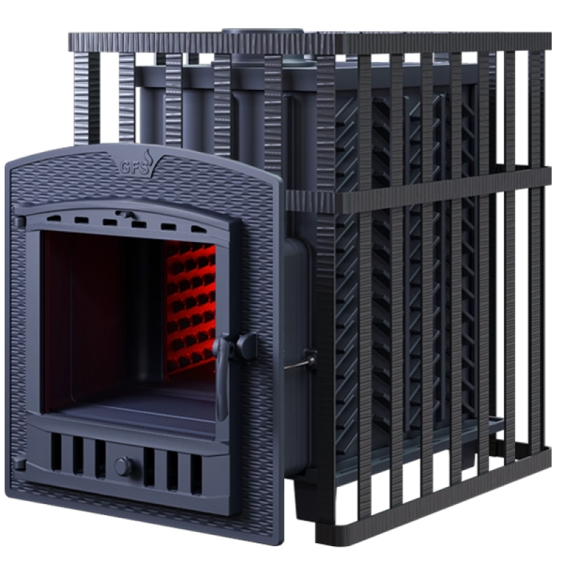 Soba sauna pe lemne GEFEST - GFS ZK 30 (P2) in grila